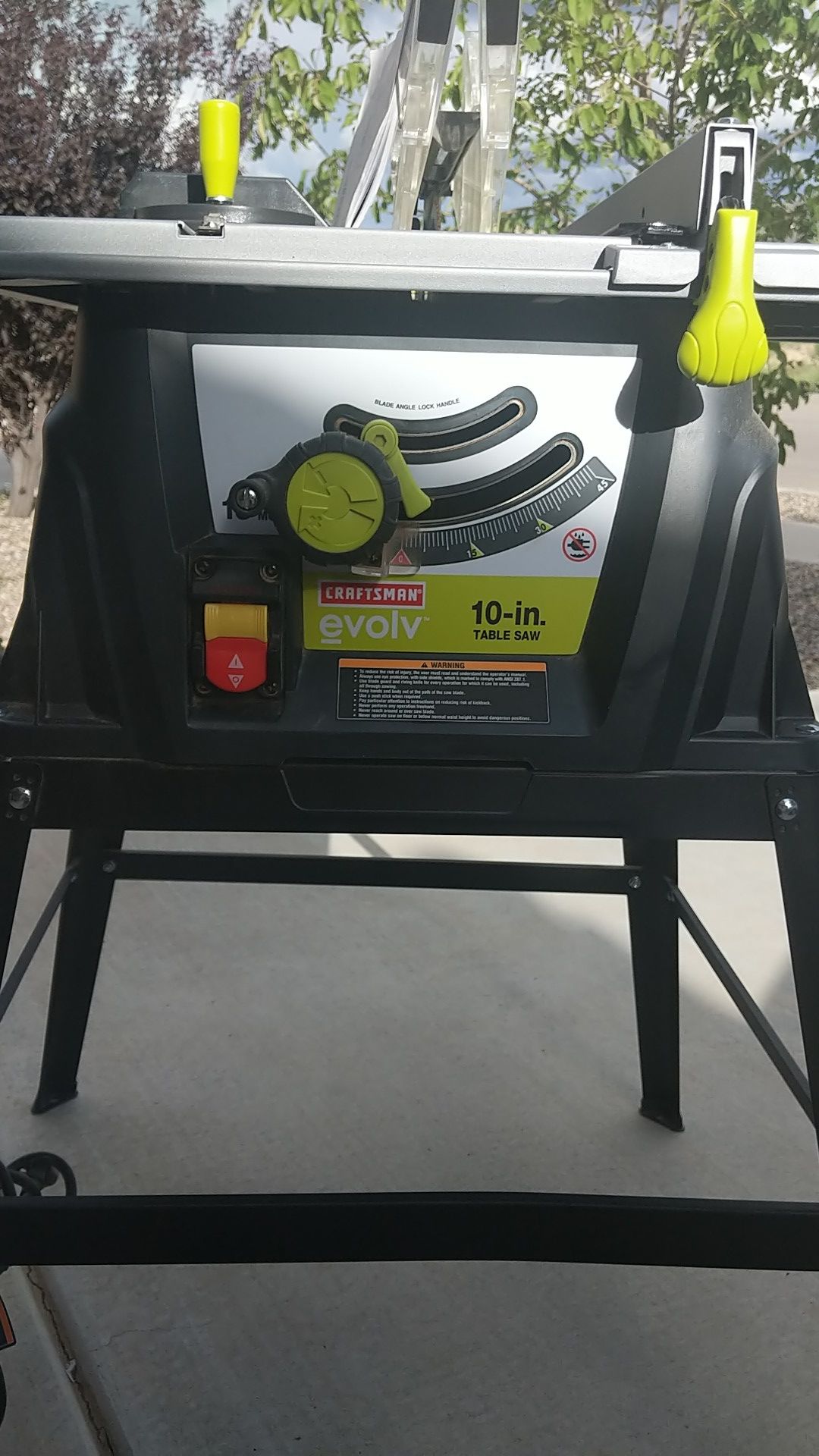 Craftsman Evolv 10 Inch Table Saw For Sale In Albuquerque
