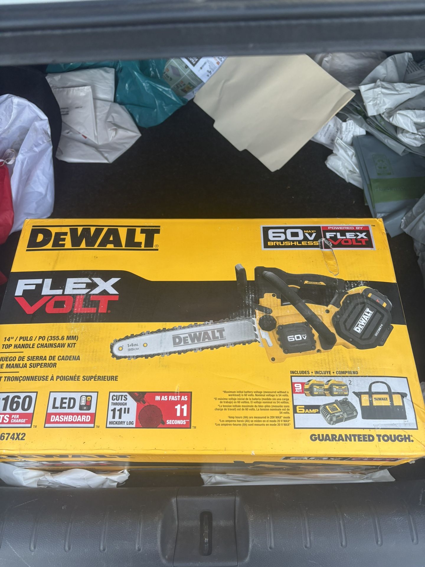 14” Cordless Dewalt Chainsaw