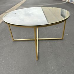 Round Glass Coffee Table