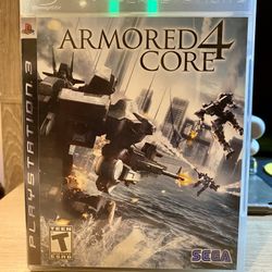 Armored Core 4 - Sony PlayStation 3 Complete PS3  CIB