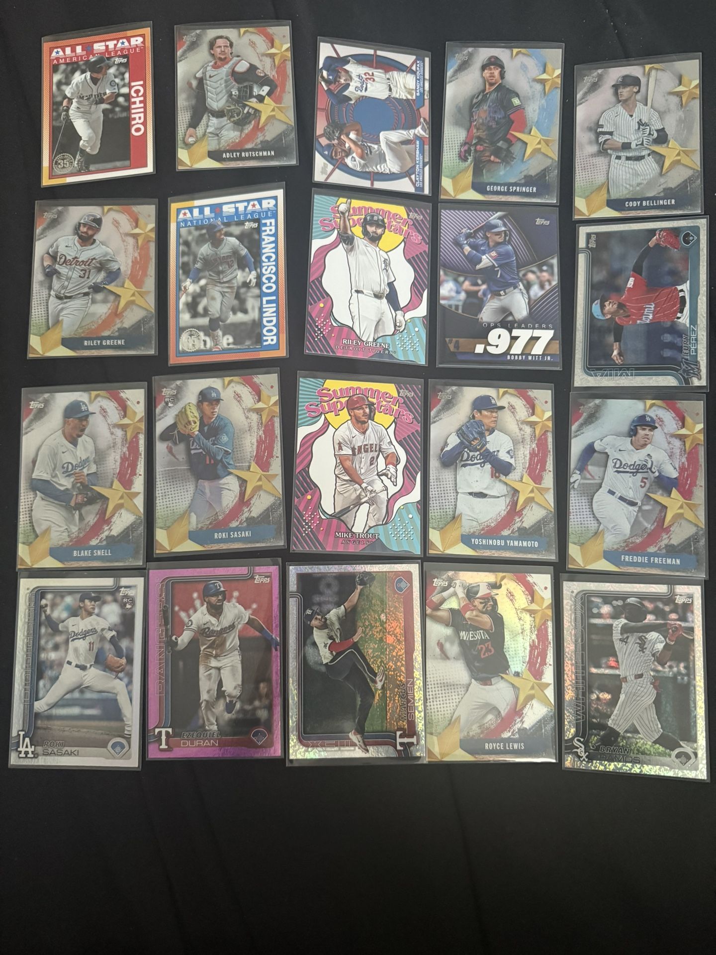 2025 Topps Series 2 Baseball Card Lot 