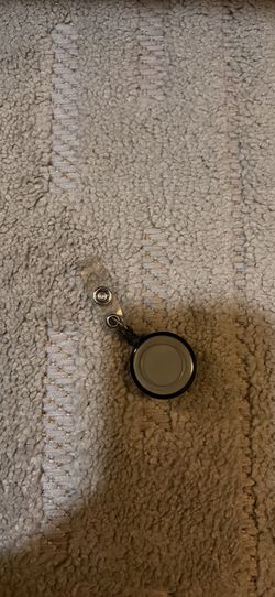 Retractable ID Badge / Reel Lanyard Holder Office