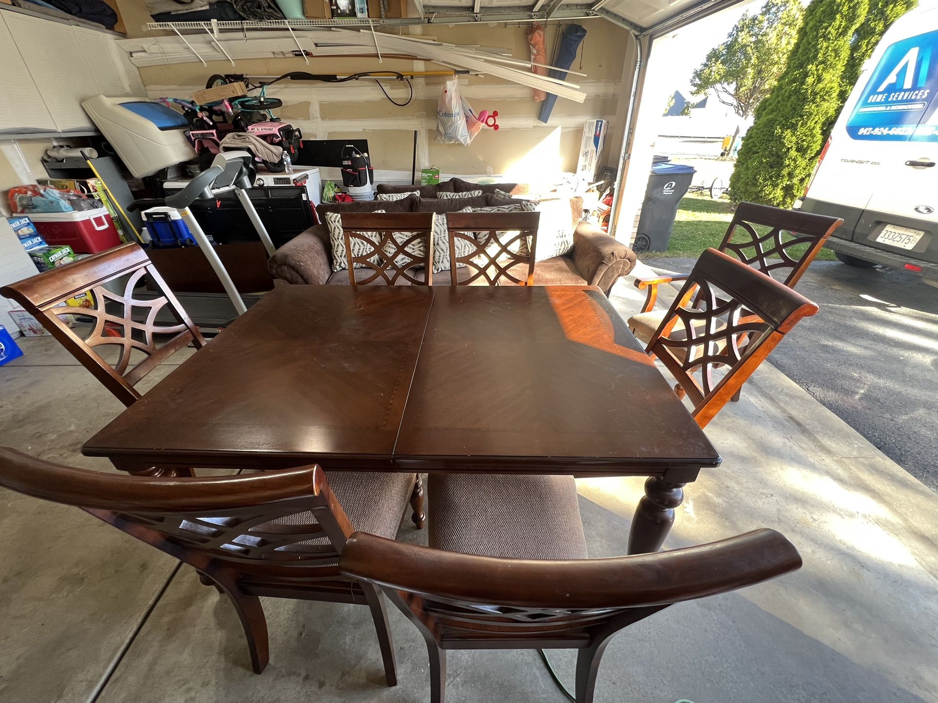 Dining Table With 7 Chairs