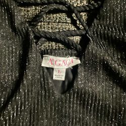 Agaci Black Sequins Dress