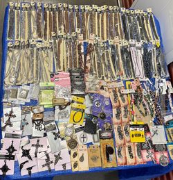 Massive Jewelry Crafting Lot – Chains, Charms, Pendants & Beads