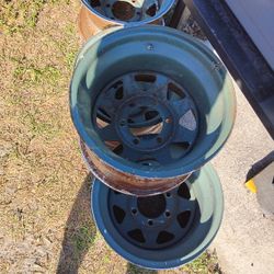 12 Wide 16.5 Wheels Only (6x5.5 Lug Pattern)