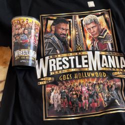 Wwe Wrestlemania 39 T-Shirt And Cup