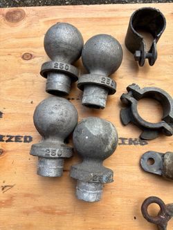 Vintage Cyclone Fence Parts – Posts, 25C Finials & Hardware – Best Offer