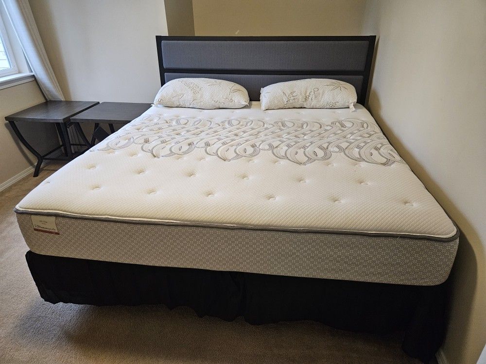 King Bed Frame And Mattress 
