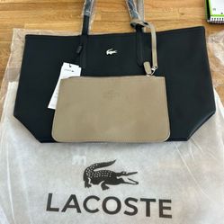 Women's Anna Reversible Tote & Pouch
Women - Black - Lacoste - Bags
