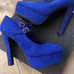 Royal Blue heels