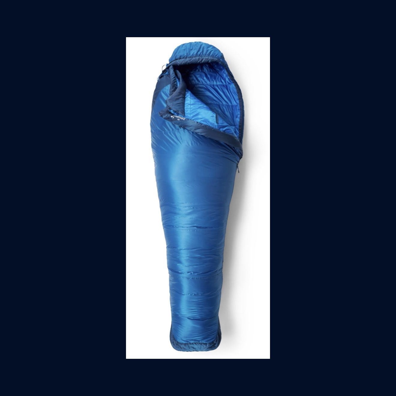 MARMOT Blue Sleeping Bag From REI, NEVER USED (Details In Description)