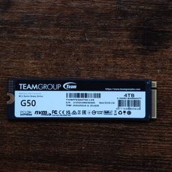 4TB nvme - TeamGroup G50