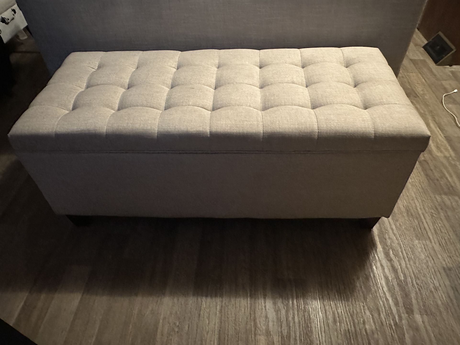 Ottoman 21x49 wide 20” long 12” deep