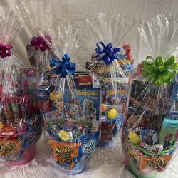 Easter Baskets Different Characters And Themes
