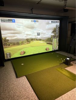 Carls Place Golf Sim Enclosure (Priced to Sell Fast)