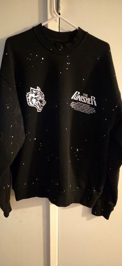Thr Punisher x Darc Sport Wolves Crew Neck Over Sized Medium Fits Large also brand new 100% authentic $80 pickup in reseda/northridge area