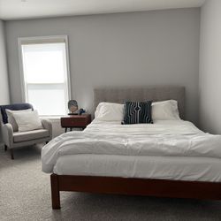 Bedframe and Headboard - West elm $400