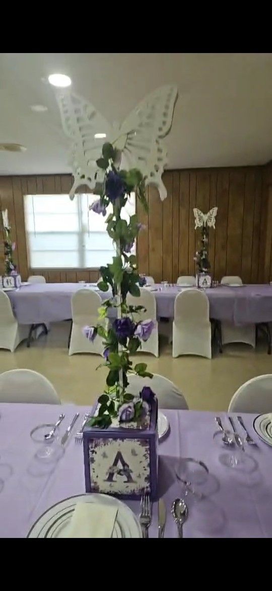 3D Butterfly For Birthday Party Or Babyshower