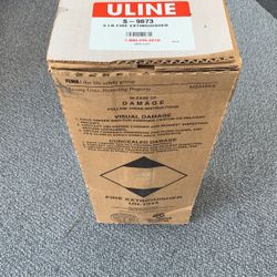 Fire Extinguisher 5LB ULINE New UN 1044