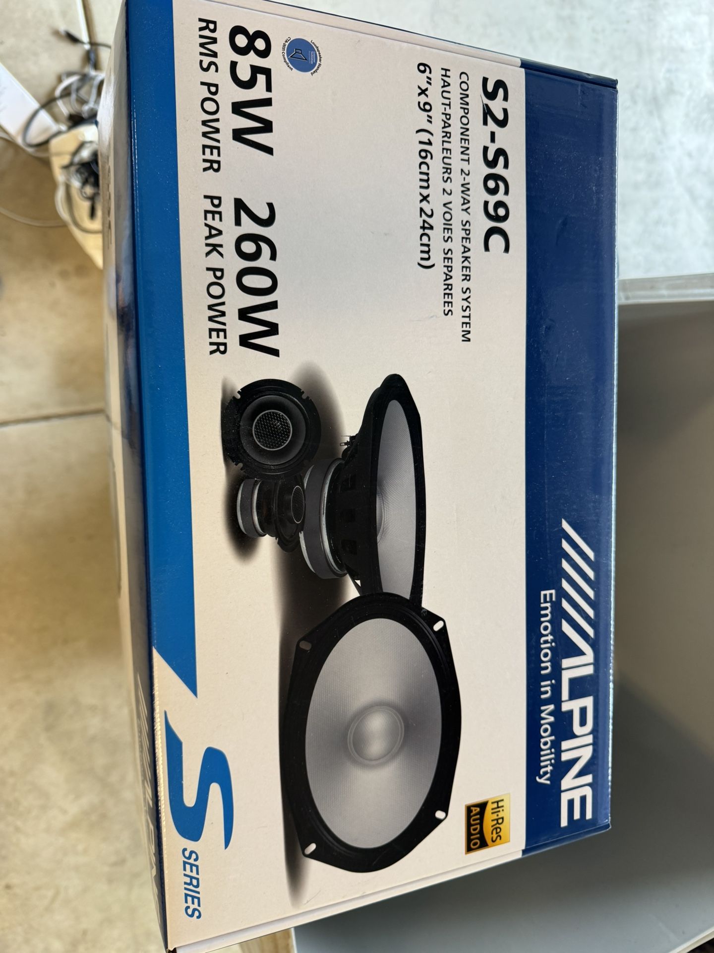 Alpine Speakers