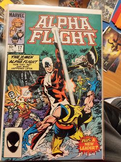 Marvel Comic Book Series One Alpha Flight #17

