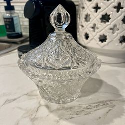 Vintage Nachtmann Florenz lead crystal candy dish