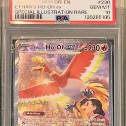 2025 Ethan‘s Ho-Oh In a PSA 10 