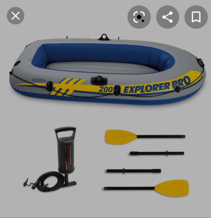 Explorer pro 200 inflatable boat