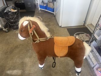 Riding toy horse car with wheels for kids