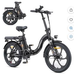 MilePort 1 Electric Bike for Adults,19.88MPH & 62 Miles Long Range ,468WH Removable Battery and 700W Brushless Motor with 20 "*3.0" Fat Tire,7-Speed F