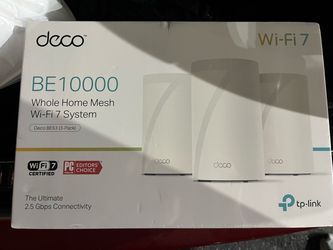 Deco be10000 home mesh WiFi