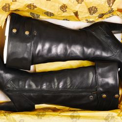 Harley-Davidson Womens Black Boots Size 8
