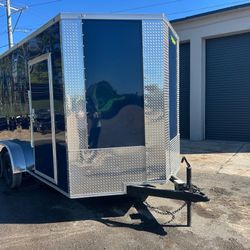 C Trailers 7 x 14 Enclosed Trailer 7k