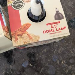 8.5" Reptile Dome Lamps (2)