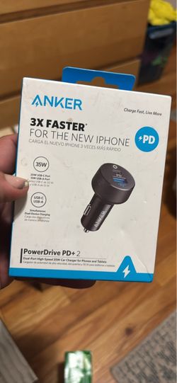 Anker PowerDrive PD+ 2 Car Charger 35W