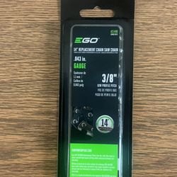 EGO 14 Inch Replacement Chain Saw Chain – .043 Gauge, 3/8 Inch Pitch