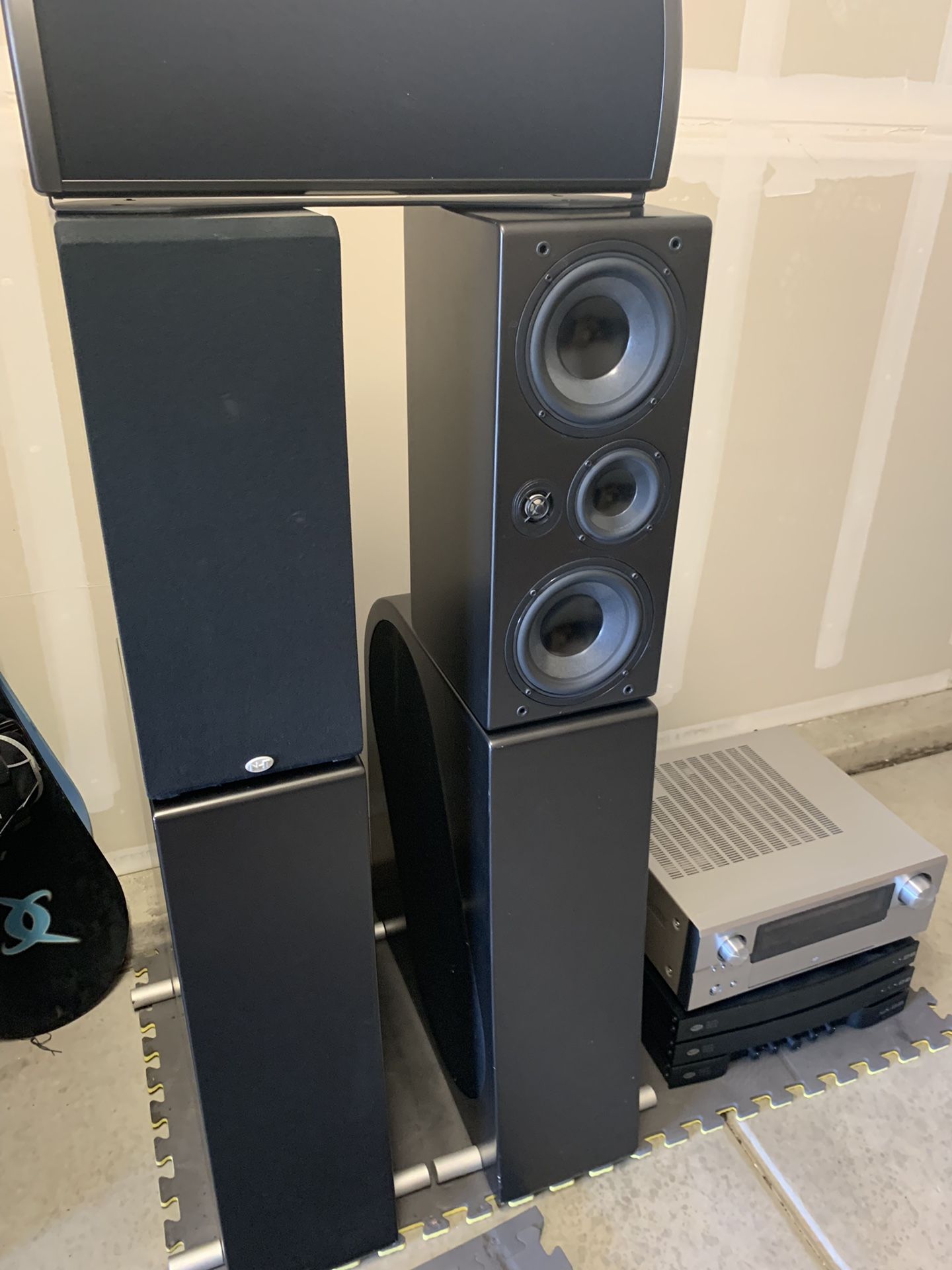 NHT Evolution T6 Speakers and system