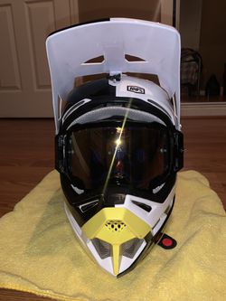 Helmet 100% Downhill & Goggles Leatt Velocity 5.5 Thumbnail
