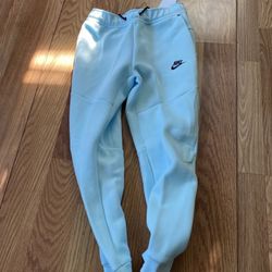 Nike Tech Pants Glacier Blue Kids Large 