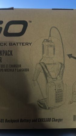 Ego backpack blower mount