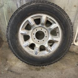 Large Truck, Tire And Rim LT 275/65R20