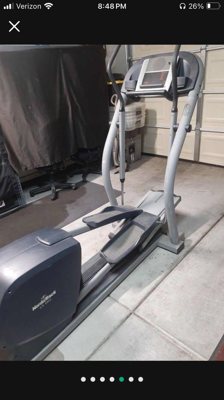 Nordictrack Elliptical CX 1055. Near Warm Spring And Green Valley