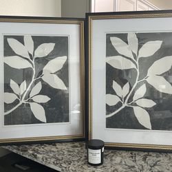 Framed Wall Art (set of two)