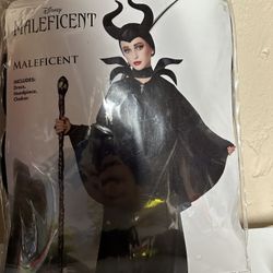 Maleficent Costume Size 4-6