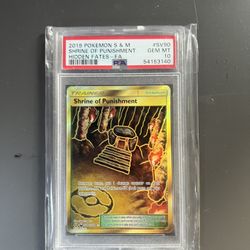 2019 Pokemon SWSH Shrine Of Punishment Hidden Fates Secret #SV90 PSA 10