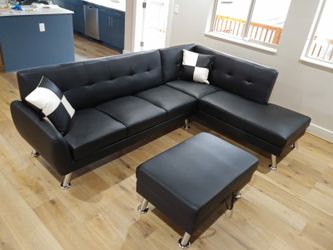 Sectional and Ottoman