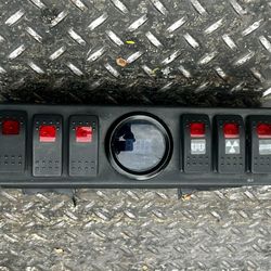 Jeep Or Other Vehicle Switches & Volt Gauge 