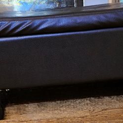 Brown Storage Bench $25