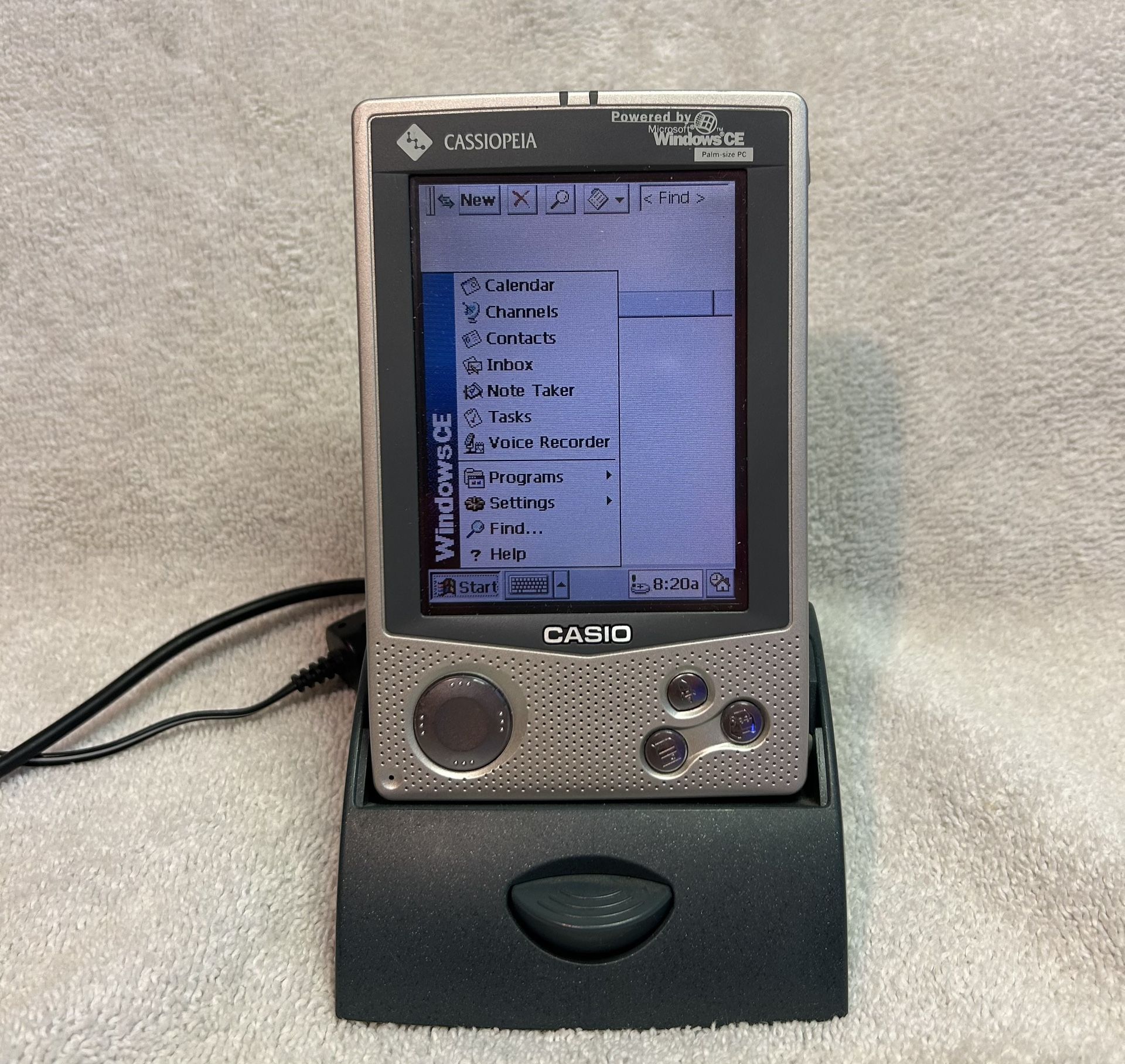 Vintage Casio Cassiopeia PDA